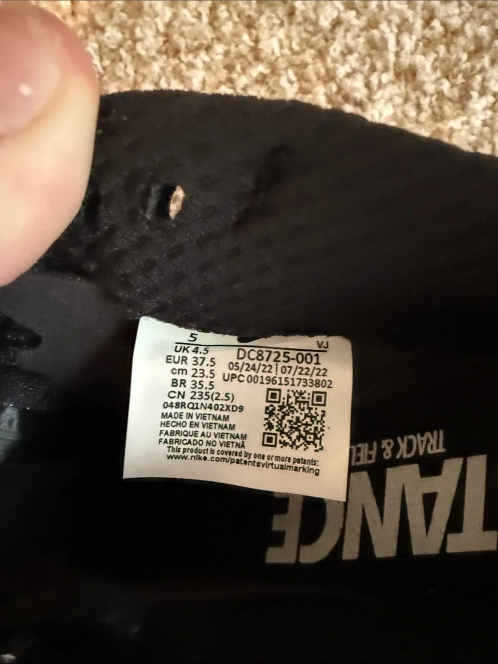 Nike Zoom Rival Distance - Picture 3 of 6